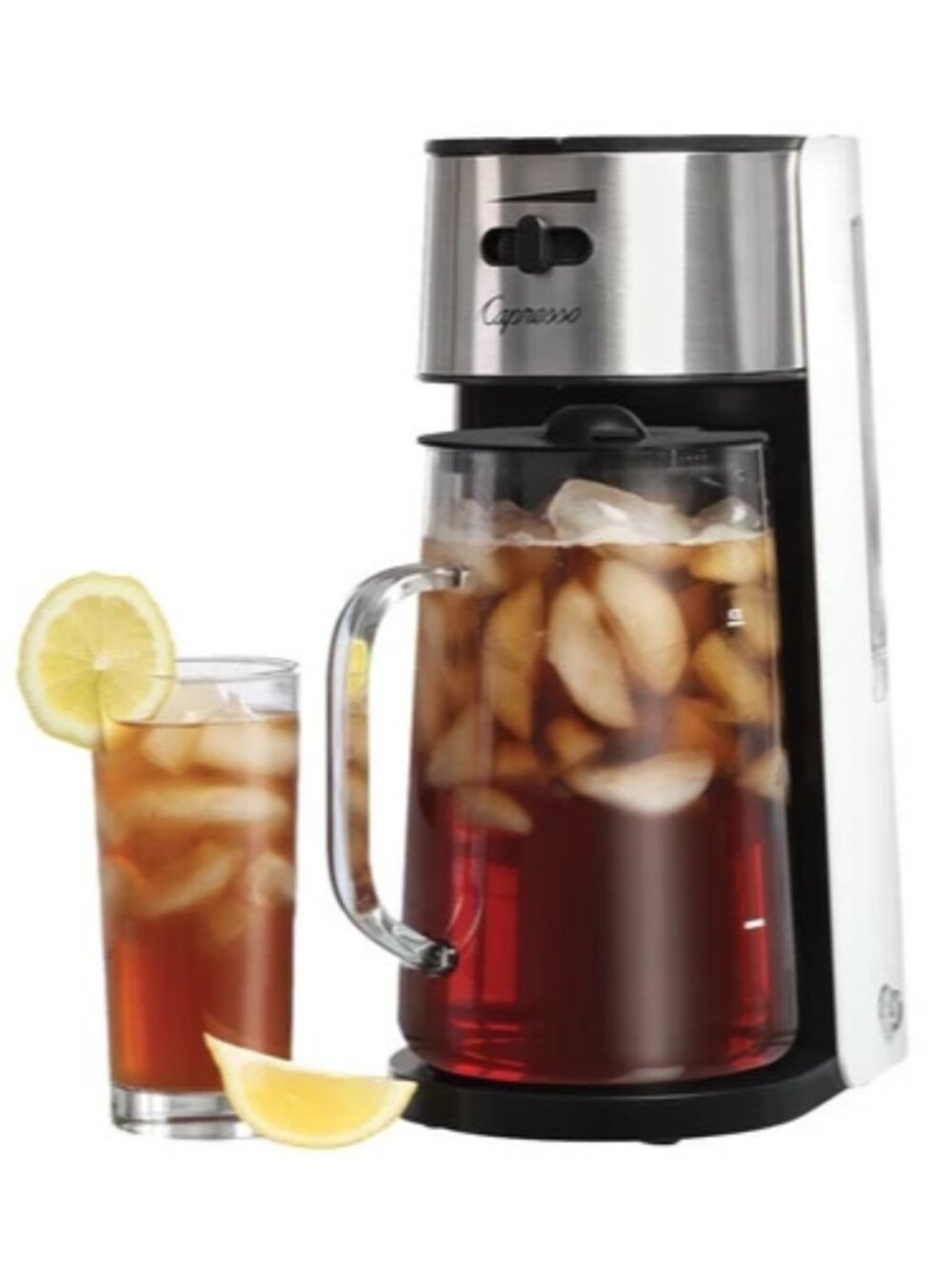 Capresso 80 oz. Ice Tea Maker with Glass Pitcher Brewer